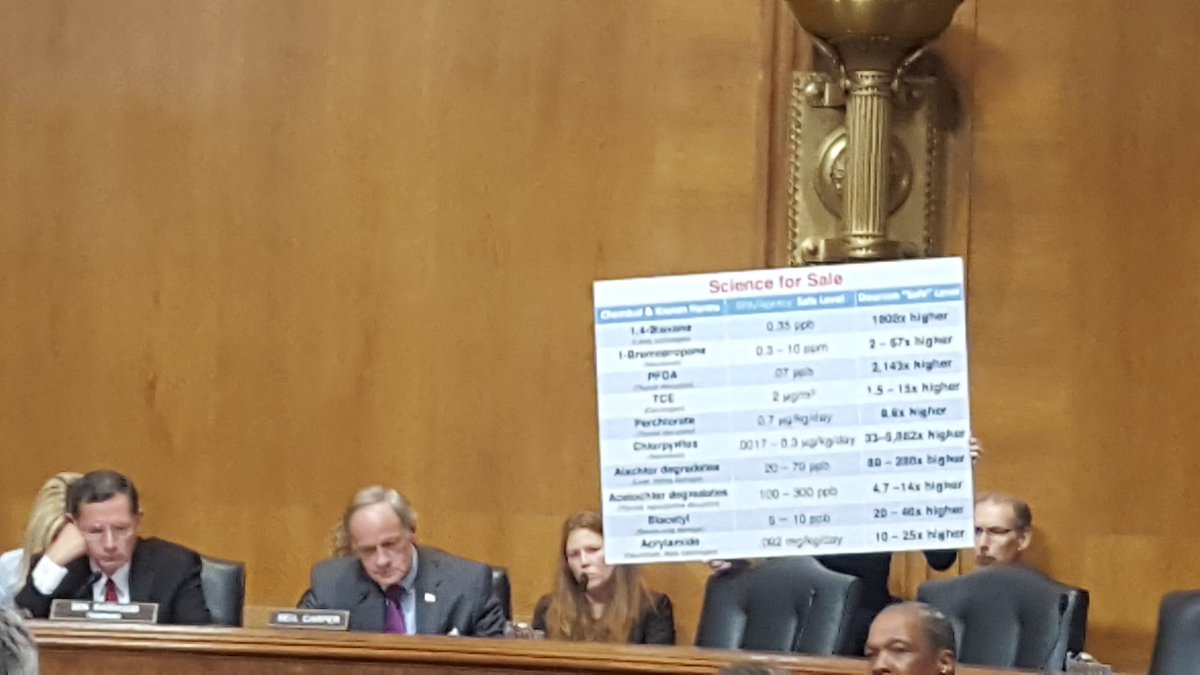 CEH_East's tweet photo. Michael Dourson was paid by industry to downplay chemical risks #dumpdourson https://t.co/GQwDkUnWk9
