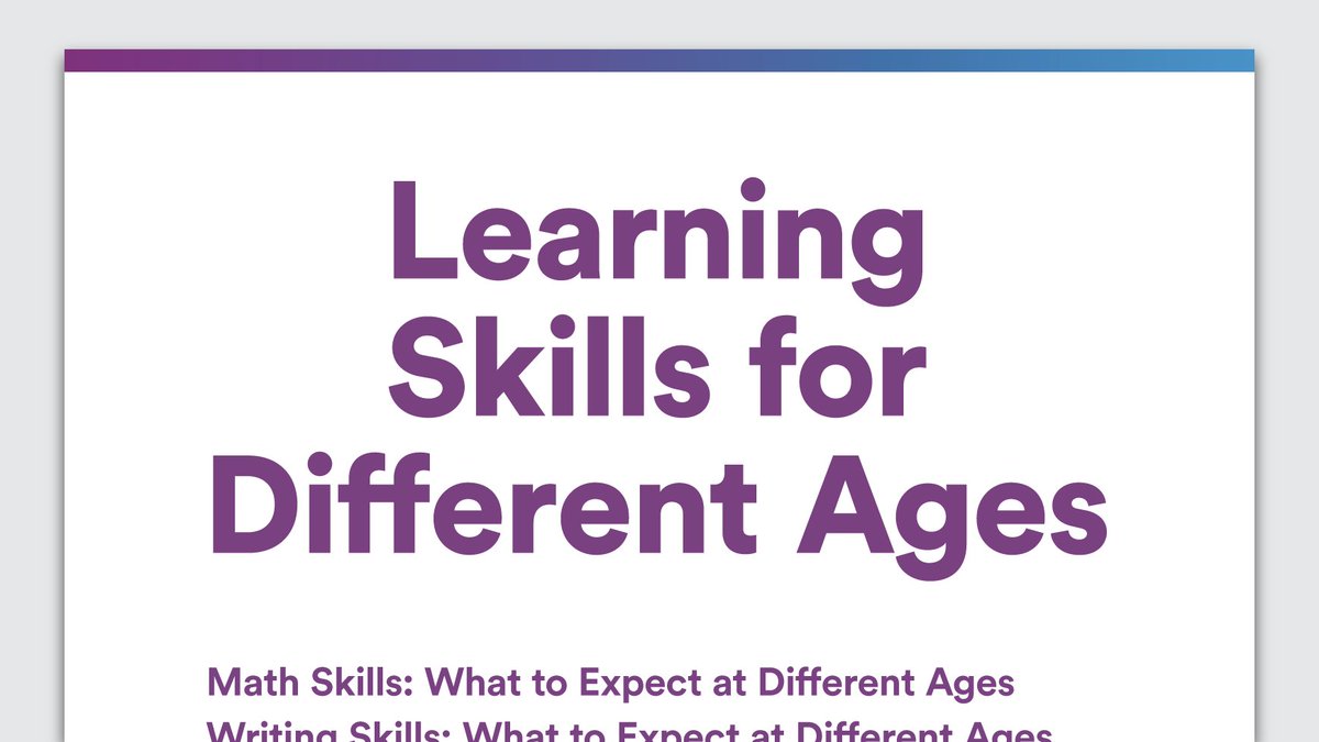 #Milestones are important! Learn the developmental and academic milestones to expect. #NationalChildHealthDay u.org/2fAchK7