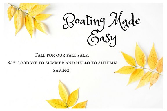 October only, Have Boating Made Easy take care of your boat cleaning needs. 20% off of our bow to stern total interior boat cleaning package