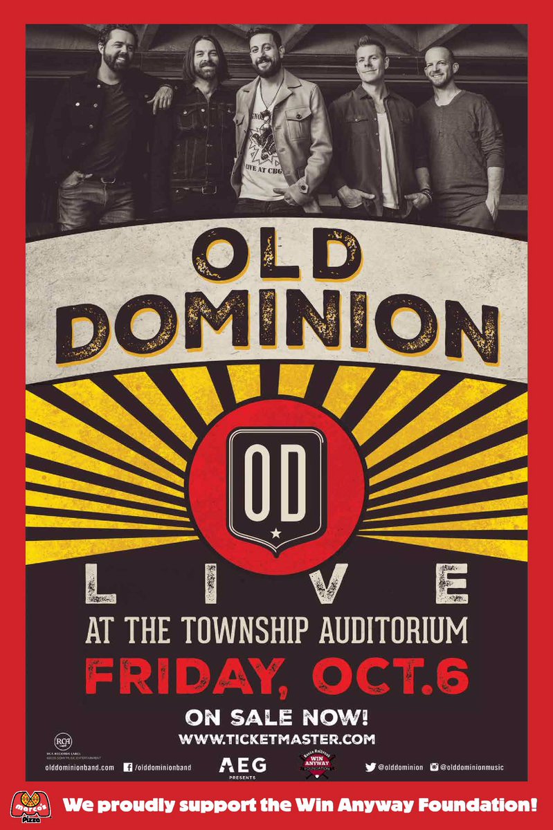 Win_Anyway's tweet image. We are gonna have a blast Friday night!! Hope you can join us. Let's sell it out!   @OldDominion @charlieworsham @Ticketmaster @MaryKingTV