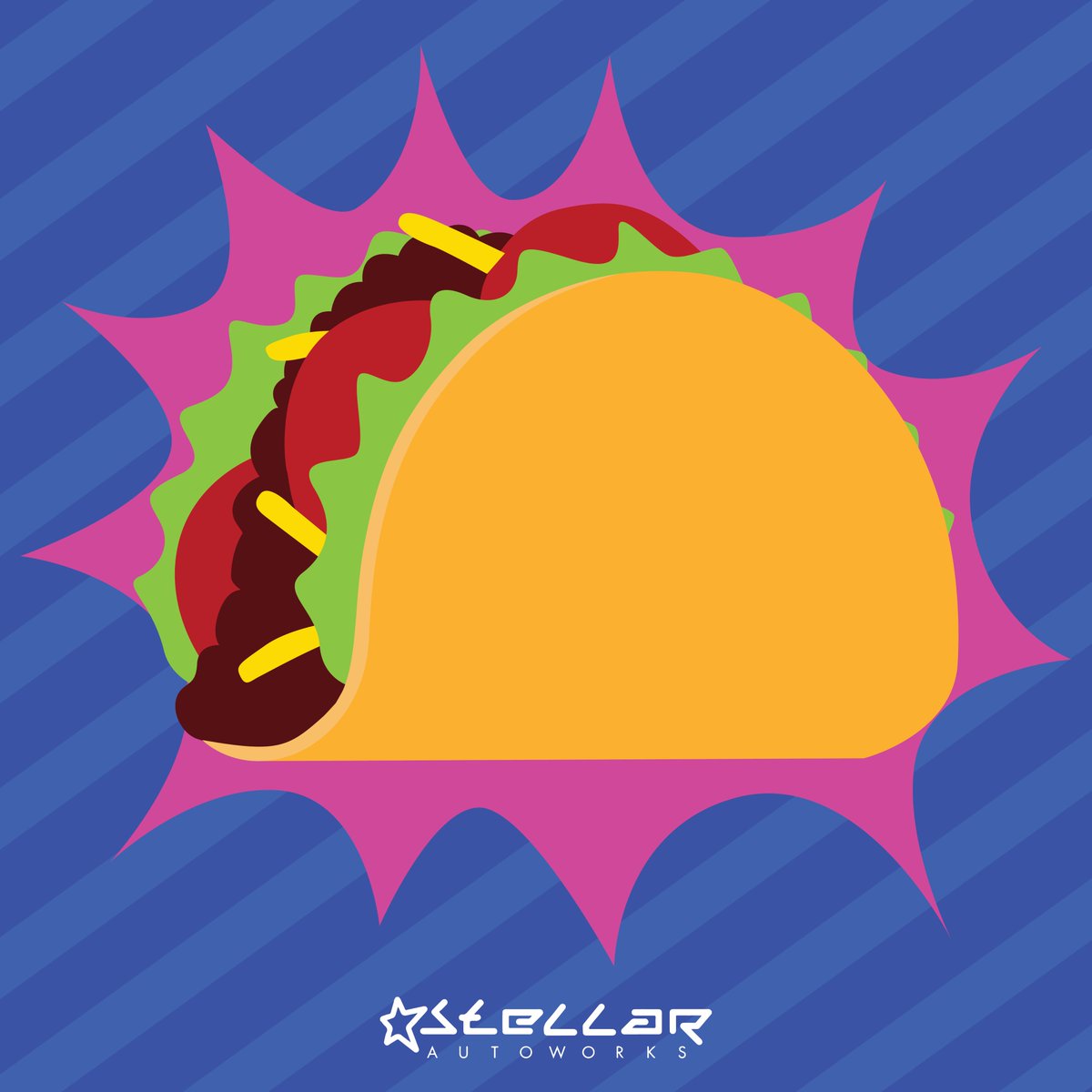 stellarauto's tweet photo. Last year Americans ate over 4.5 billion tacos. 

Roll in this weekend, and let us check your oil. Taco 'bout awesome. #NationalTacoDay https://t.co/AtlE1thv2g