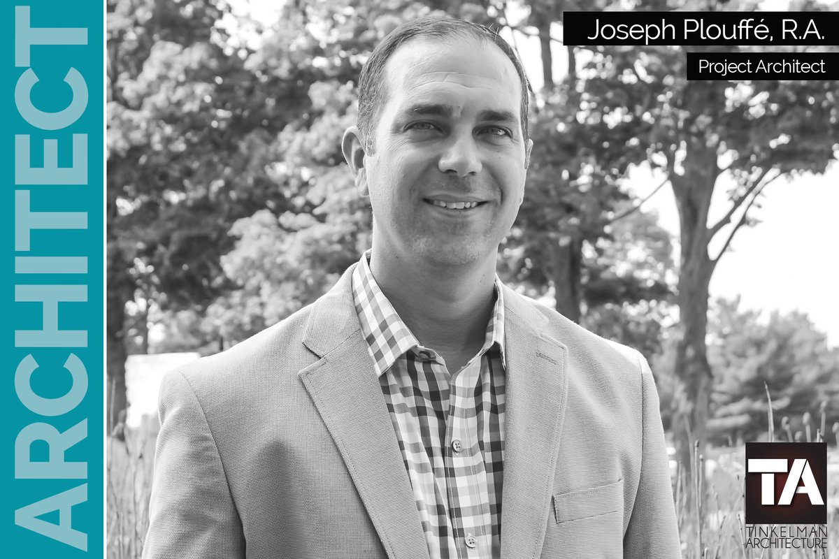 Excited to welcome Joseph Plouffé to our team of architects. Full bio at tinkarch.com/josephplouffe