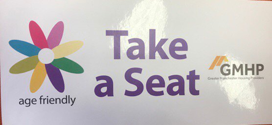 GMAgeingHub's tweet photo. Karen Mitchell @SouthwayHousing + @tom_walsh11 on the difference #TakeASeatGM is making 2 older people #AFMStrategy https://t.co/UZhcPXXEgR