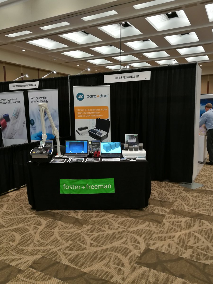 LGC_ParaDNA's tweet photo. We're showcasing our 6 Body Fluid ID test at #ISHI28 visit @fosterfreeman stand to find out more about our 90min #RNA test &amp; our #DNA tests https://t.co/L4j3mj9YB1