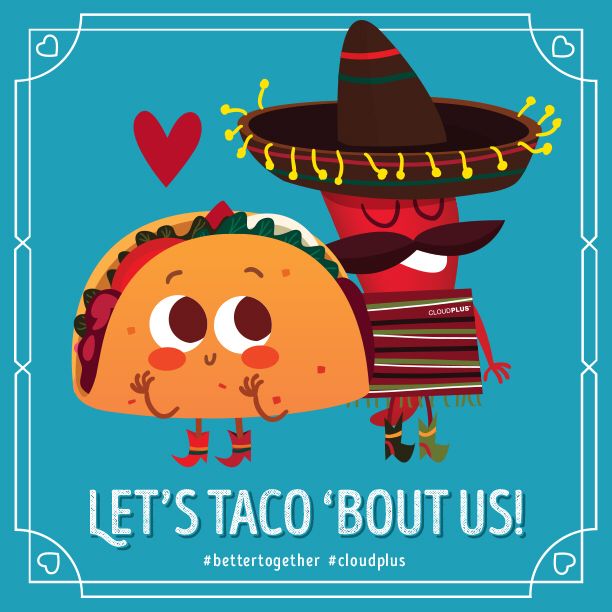 TheBigCEO's tweet photo. Taco Tuesday on a Wednesday! Cheers to awesome tacos and partnerships! Happy National Taco Day! #cloudplus #bettertogether #nationaltacoday https://t.co/1sx4zge26A