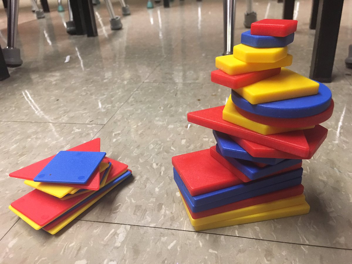 MrStewart_3S's tweet image. From #mathworkshop to #grade1classroom - thanks @TeatherBoard for sparking today&apos;s lesson #sortingfun #attributeblocks @EIMJaguars