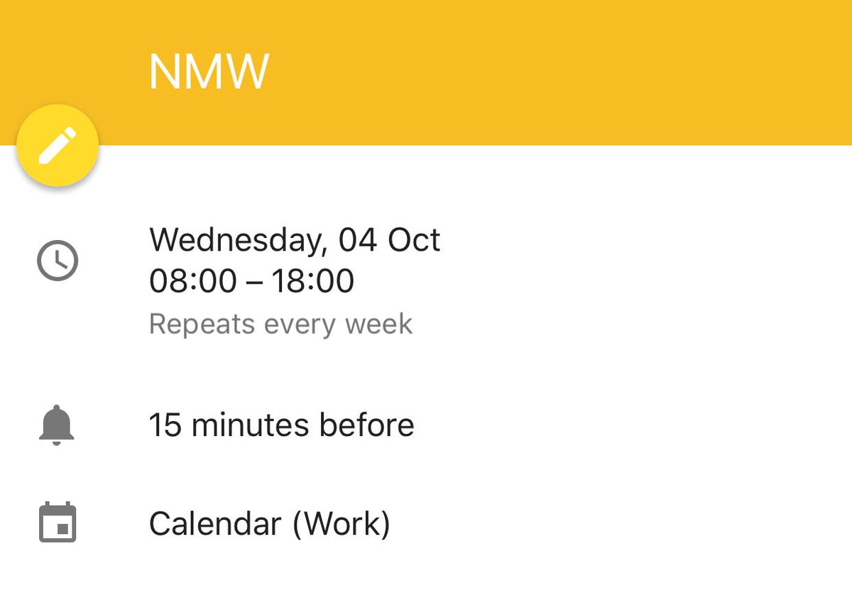 MihowBogucki's tweet photo. Boosting productivity, I book out my calendar once a week to avoid meetings &amp; distractions. For me it’s No Meeting Wednesday (NMW)
Try it! https://t.co/8WoPvQ1MN8