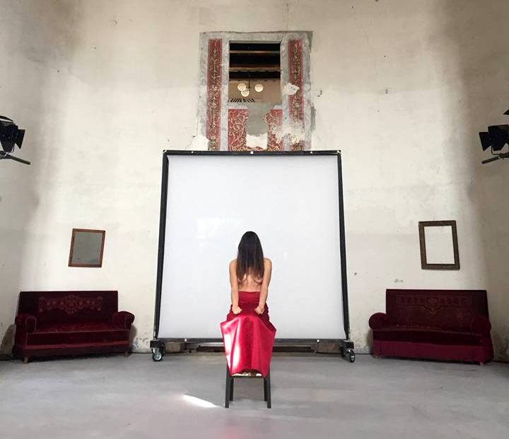 NicoCabassi's tweet photo. picture during rehearsals of "AREPO_le miroir" for Festival Verdi Off 2017 at BDC in Parma https://t.co/zrJbFIqR2Z