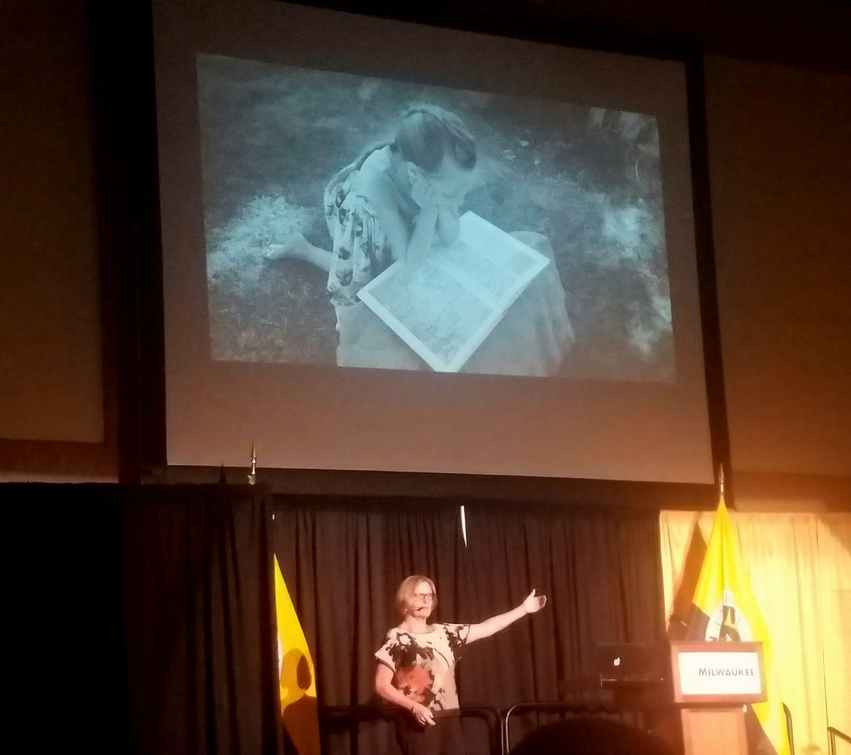 Lizforo's tweet photo. @AstroKDS - 1st woman to take a spacewalk. @UWM  @NASA @MilwaukeeMPS  #STEM #space #Astronauts #womeninspace #womeninSTEM #femalescientists https://t.co/VGd57pZ5jD