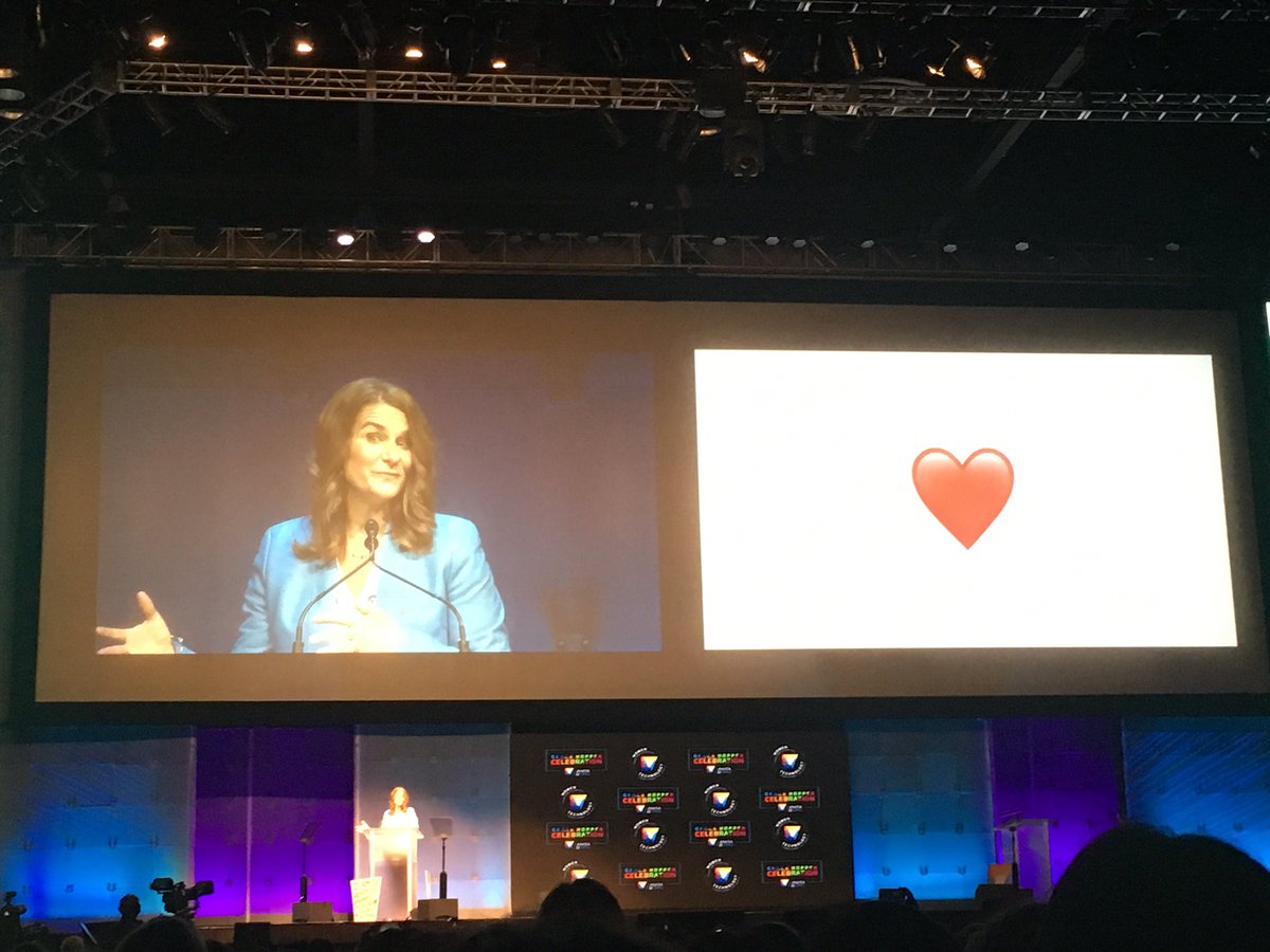 thilmin's tweet photo. @ghc listening to @melindagates talk about inclusion for women in tech. #impatientforchange @EA https://t.co/p8fpESf6Pq