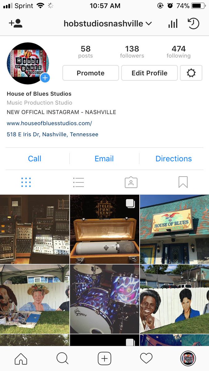 Go give our new instagram a follow to see a look inside the studio doors!
@hobstudiosnashville