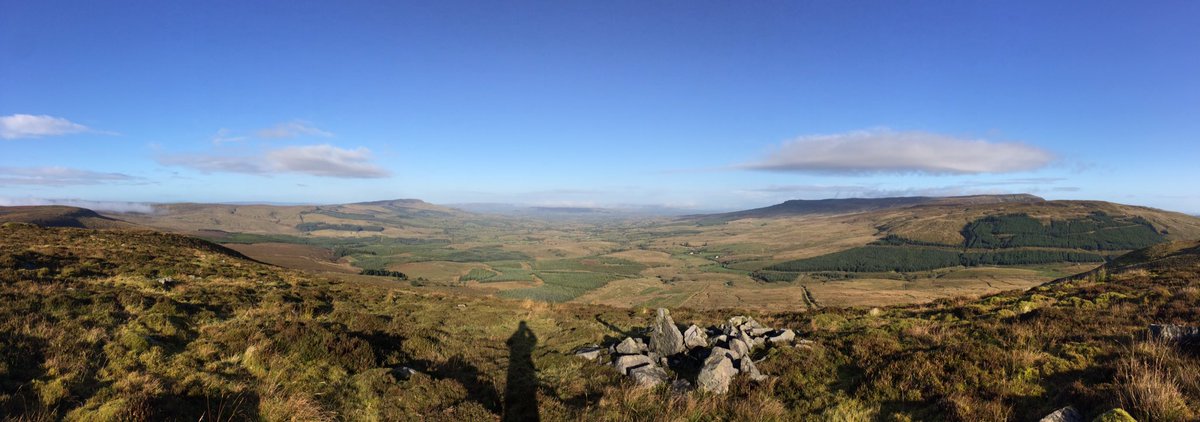 SimonGray14's tweet photo. The view of the Bellavally Gap from Benbrack @walkhikeireland @IrelandWalking @MountainIrl @macgeopark #walking #cavan #benbrack https://t.co/AAgYHbfjLH