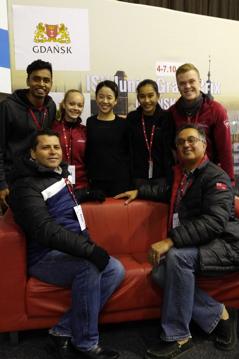 mariposadancers's tweet photo. Team Mariposa in #JGPFigure Gdansk #hardworkpaysoff @SkateMariposa @SkateCanada #Singapore #Malaysia #India https://t.co/CzCXVDlHpL
