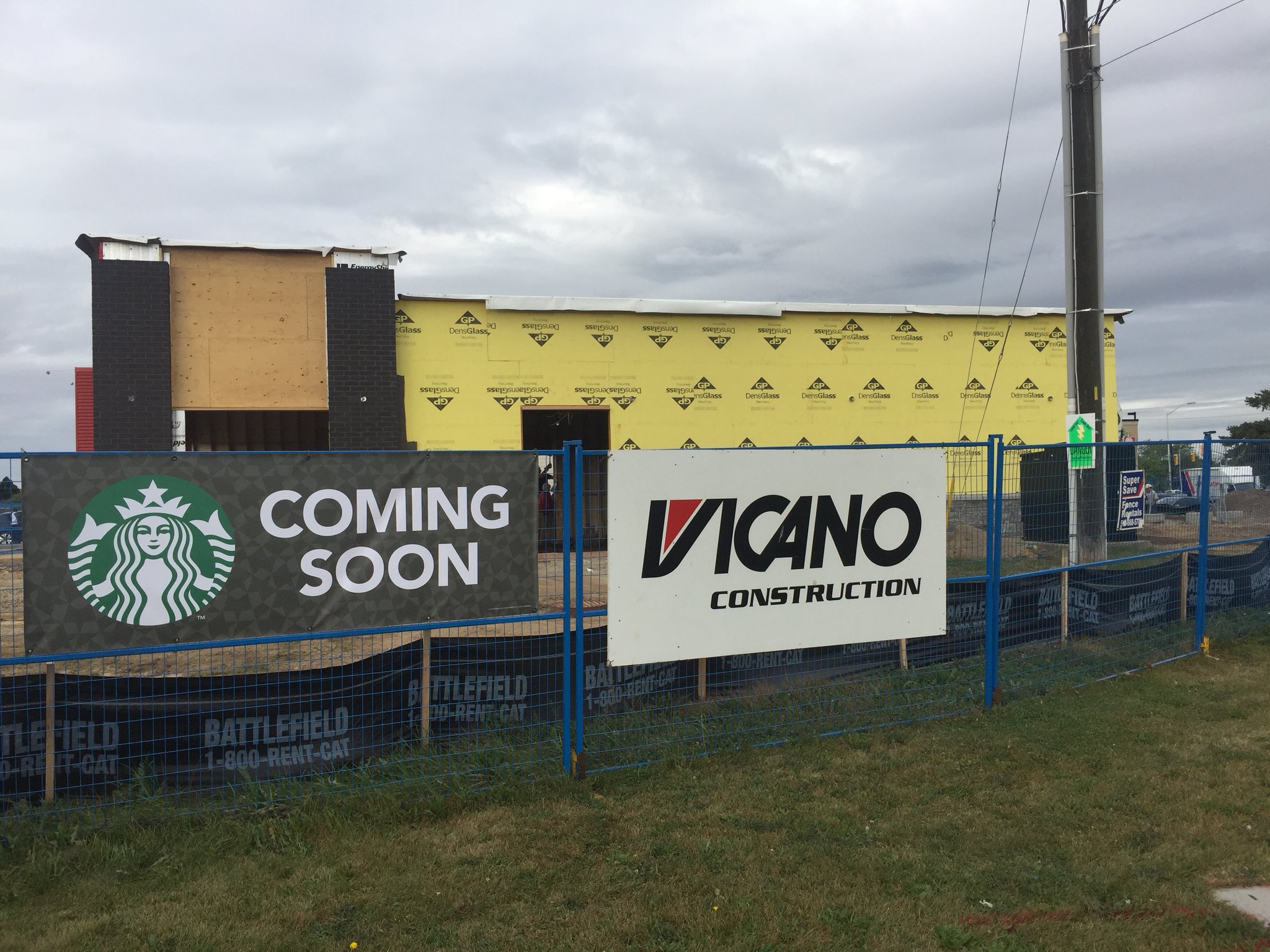 Vicano On Twitter Build Update Starbucks Cityofbrantford Is