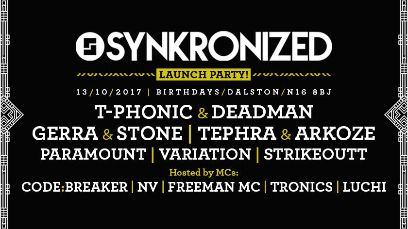 _Birthdays's tweet image. 💥COMP TIME💥 
Synkronized next Fri night showcasing the finest DnB w a 🔥 line up!

Like &amp;amp; RT to win x2 tix! 
rsvp - goo.gl/2eKyaH