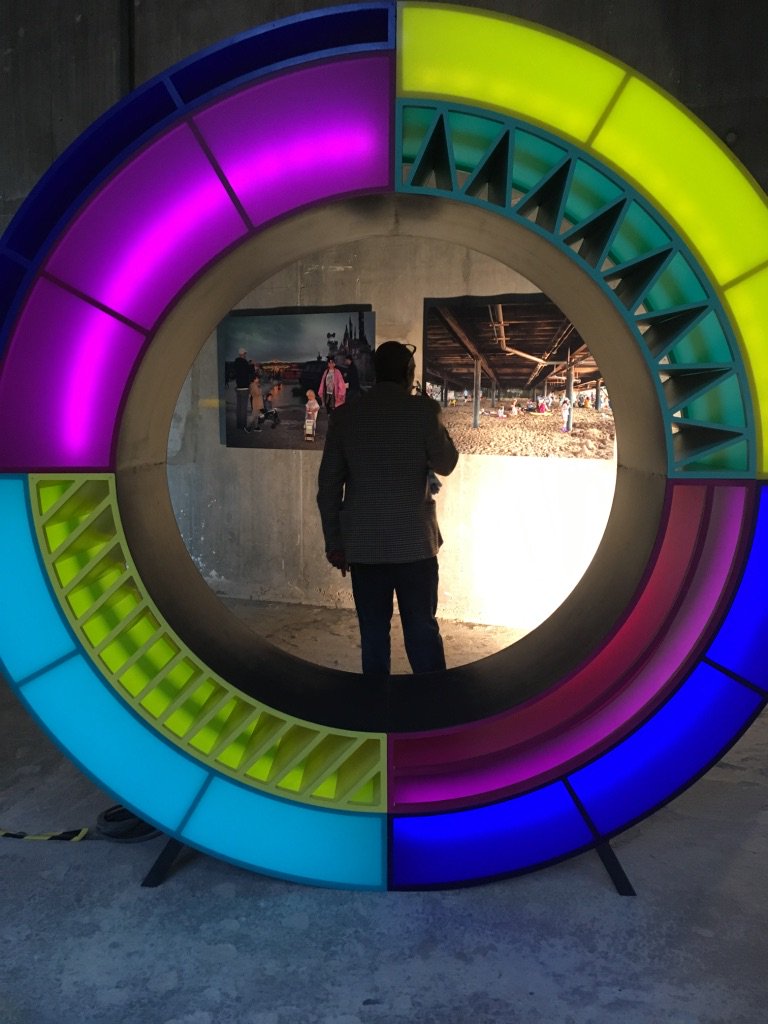 carocomms's tweet image. Thought-provoking conversations all round @barrycawston’s exhibition ‘Are We There Yet’ @OnePoultry… Open until 7th October