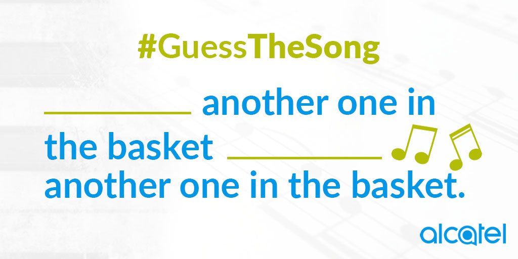 alcatelmobileCB's tweet photo. Where are all the music lovers? 😎🎶 #CompleteTheSong https://t.co/8D1zVYPZiR