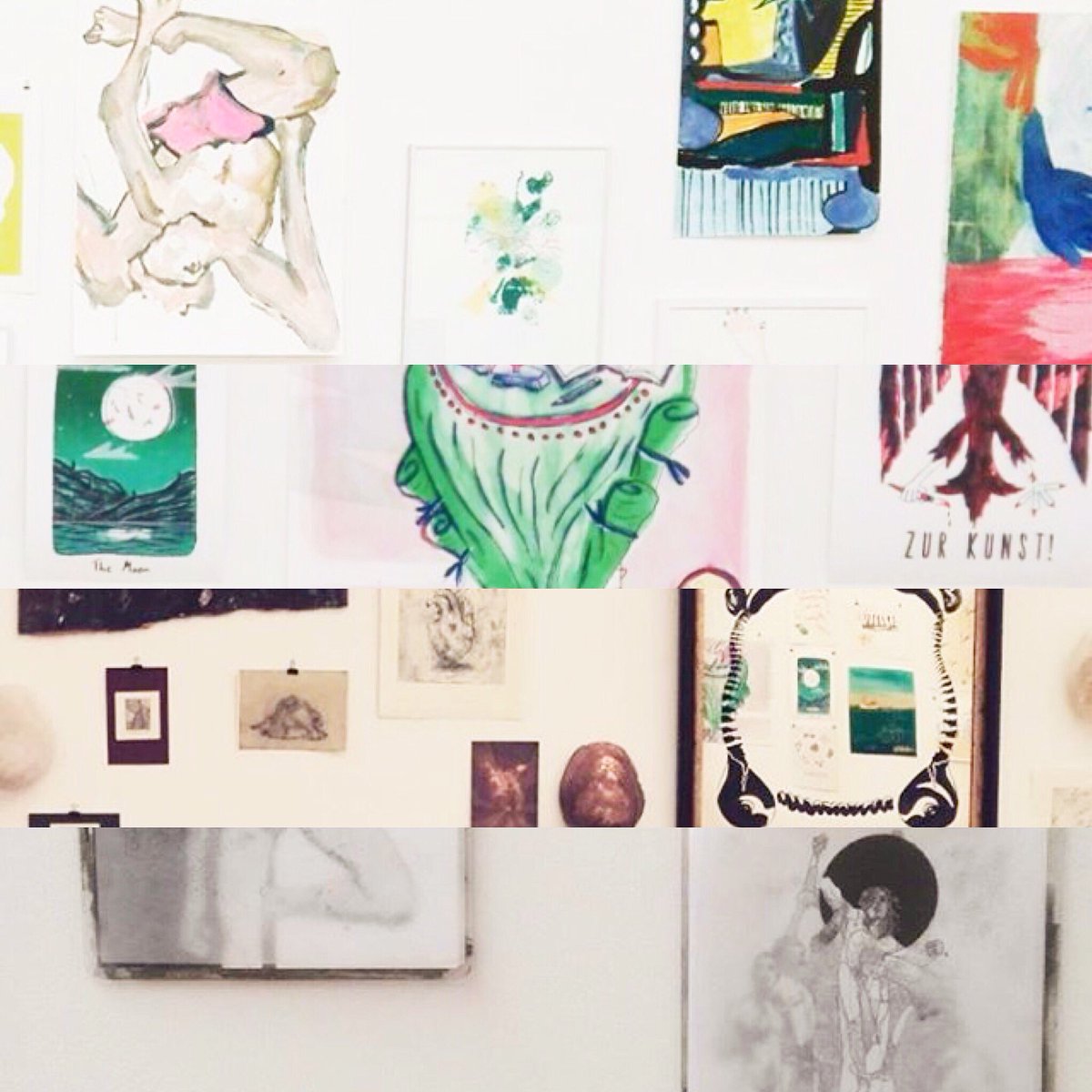 Exhibition party tonight at @IslandBristol from 6:30 with music and refreshments! LOADS of art of course #bristolexhibition #bristolart