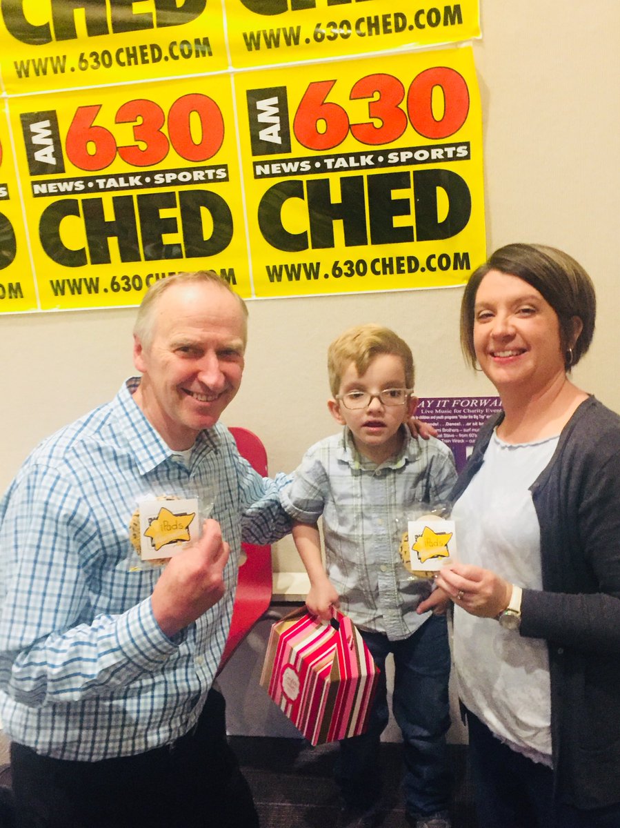 LoudMouthComm's tweet photo. Thanks @630CHED TEXT “FORKIDS” to 45678 to donate $5 to #ipadsforinspiration  #forkids #CAF70 enjoy the @confettisweets! https://t.co/ozpMEv0hlb