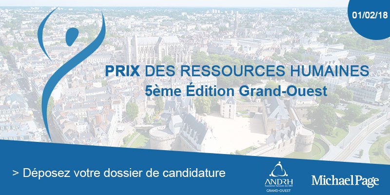 Fidalloireocean's tweet image. PDG, #DRH, RRH vous souhaitez valoriser vos initiatives #RH ? Envoyez votre candidature au #PRIXRH de @nantesfr ! goo.gl/A4DsEd