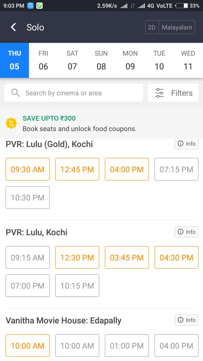 AyanPradeesh's tweet photo. #Solo Terrific 🙏 #Kochi #DQfort https://t.co/iVVH80c7SY