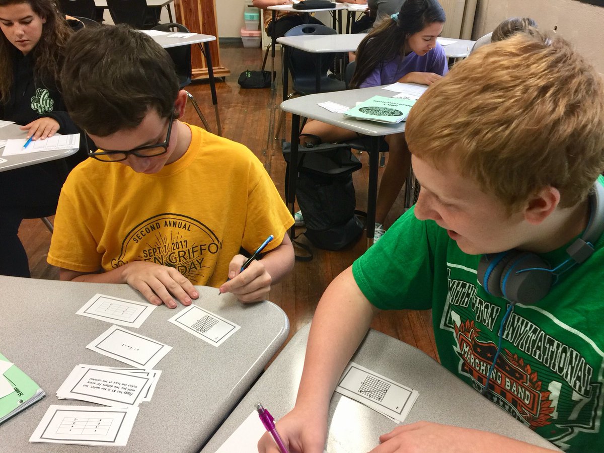 Momma_Cos's tweet photo. Alg 1 Ss match eq, tables, graphs, situations & have Great convos and critical analysis justifying choices!☘️ #LHSIrish #Alg1chat #sjsdproud https://t.co/TuZ0s4lzig