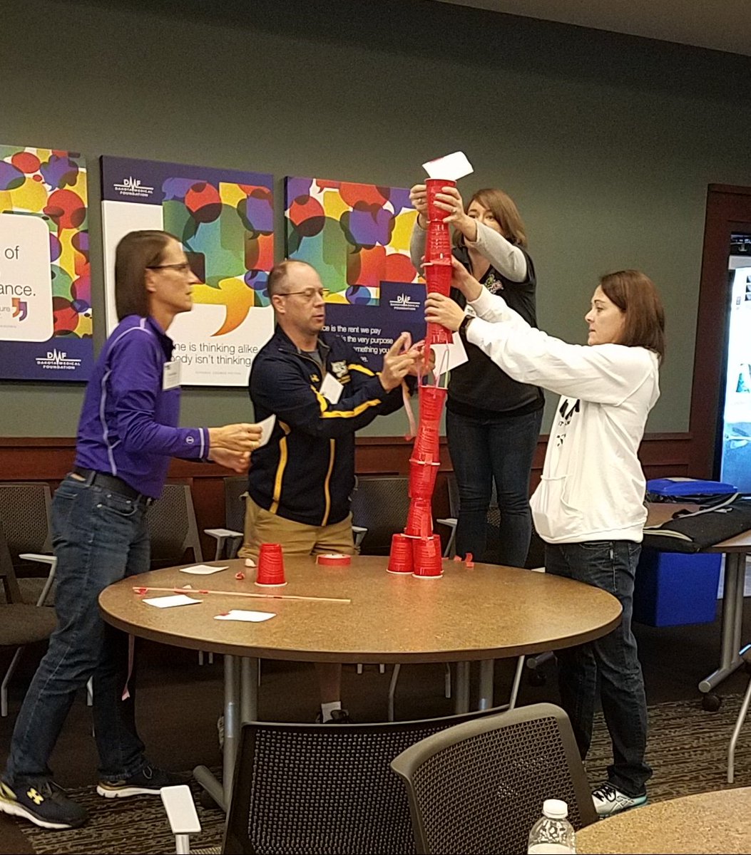 cheerRD's tweet photo. Team building time! It's great to see @FUTP60  program advisors working together at the North Dakota training camp. @MidwestDairy https://t.co/XntHuqfzb5
