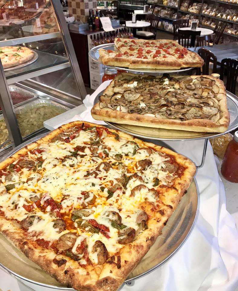 It’s #NationalPizzaMonth! Stop by Calandra’s Italian Village in #Caldwell for our #pizza special $8.99 for a 16 inch #homemade pie!