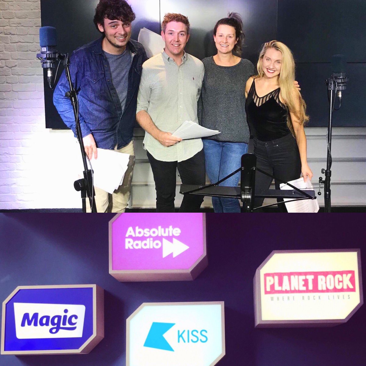 Thanks for having us Magic FM <a href="/magicfm/">Magic Radio</a> ❤️❤️❤️