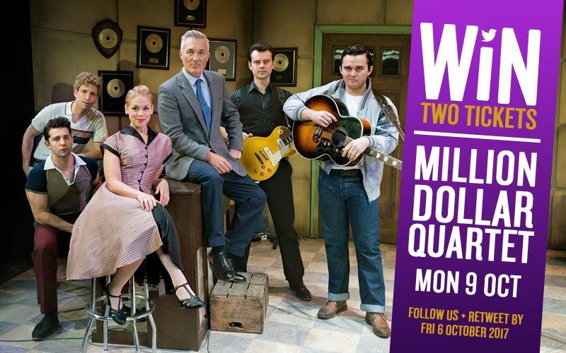 wycombeswan's tweet photo. Want to feel All Shook Up &amp; be in our audience! #WIN two tickets to opening night of @MillionDollarUK Simply follow us + RT to be entered. Winner announced on Friday! https://t.co/TgmNVI2H0b