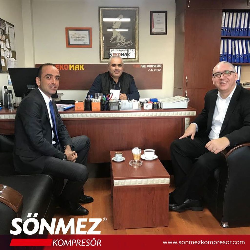 SonmezKompresor's tweet photo. Atlas Copco patronlarından Wagner Rego ve Ekomak genel müdürümüz Erden Bey ile toplantı. Sönmez Kompresör - https://t.co/9IPFcRlwdi #Kompre… https://t.co/PvoXyBoxqT
