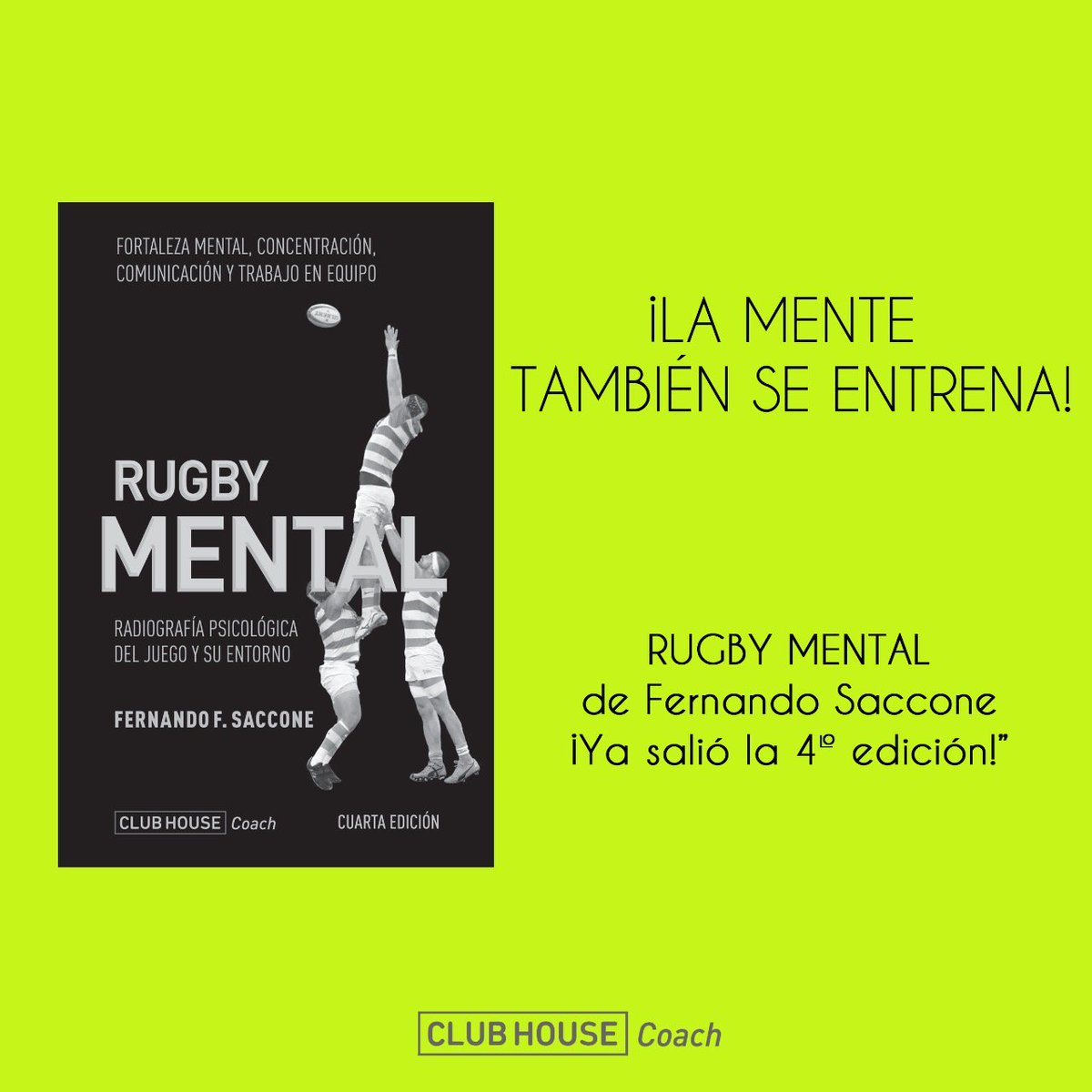 #RugbyMental "Maltratarse ante un error o vanagloriarse ante un acierto es desconocer la naturalidad de ambos". <a href="/LicFsaccone/">Rugby Mental</a> <a href="/Tomilezana/">Tomas</a>