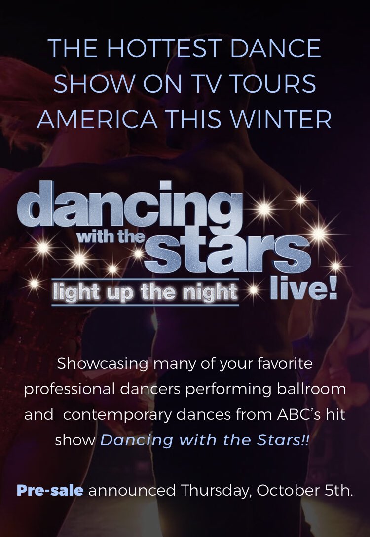 BurgessUpdates's tweet photo. @DancingABC winter tour 17-18! what do we think? who wants @SharnaBurgess on tour again?! 😏 https://t.co/maMGuUaJjx