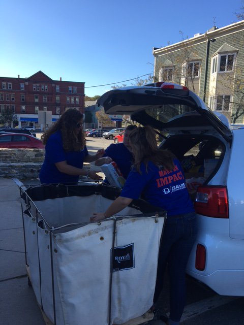 uwoftc's tweet photo. Thank you @TheDavisCos for raising 631 pounds of food at your #fooddrive for Marlborough Community Cupboard! #Community #endhunger https://t.co/YkjGZWLoLa
