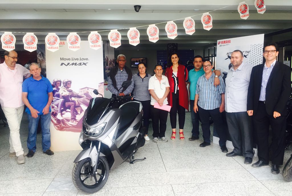 YamahaMotorMa's tweet photo. Le Nouveau N-Max est en présentation dans notre showroom à Casablanca. https://t.co/Rx66fuPRI2