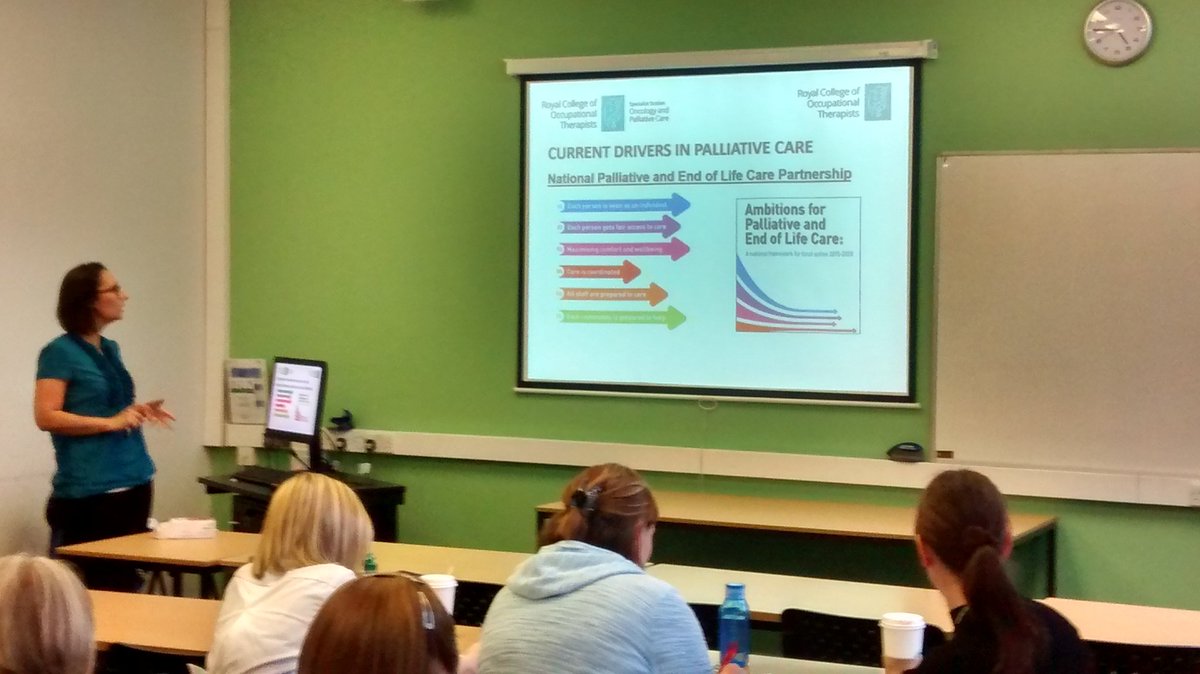 RCOTMajorHealth's tweet image. #rcot_OPC #valueOT  great engagement at the palliative rehabilitation event in Salford!