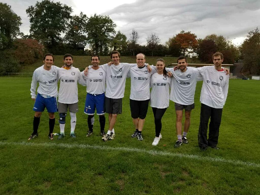 radecs2017's tweet photo. A little throwback to our #RADECS2017 soccer tournament on Monday - The French/Spain Team ended up as winners. Congratulations ! https://t.co/QFkZRtYgvX