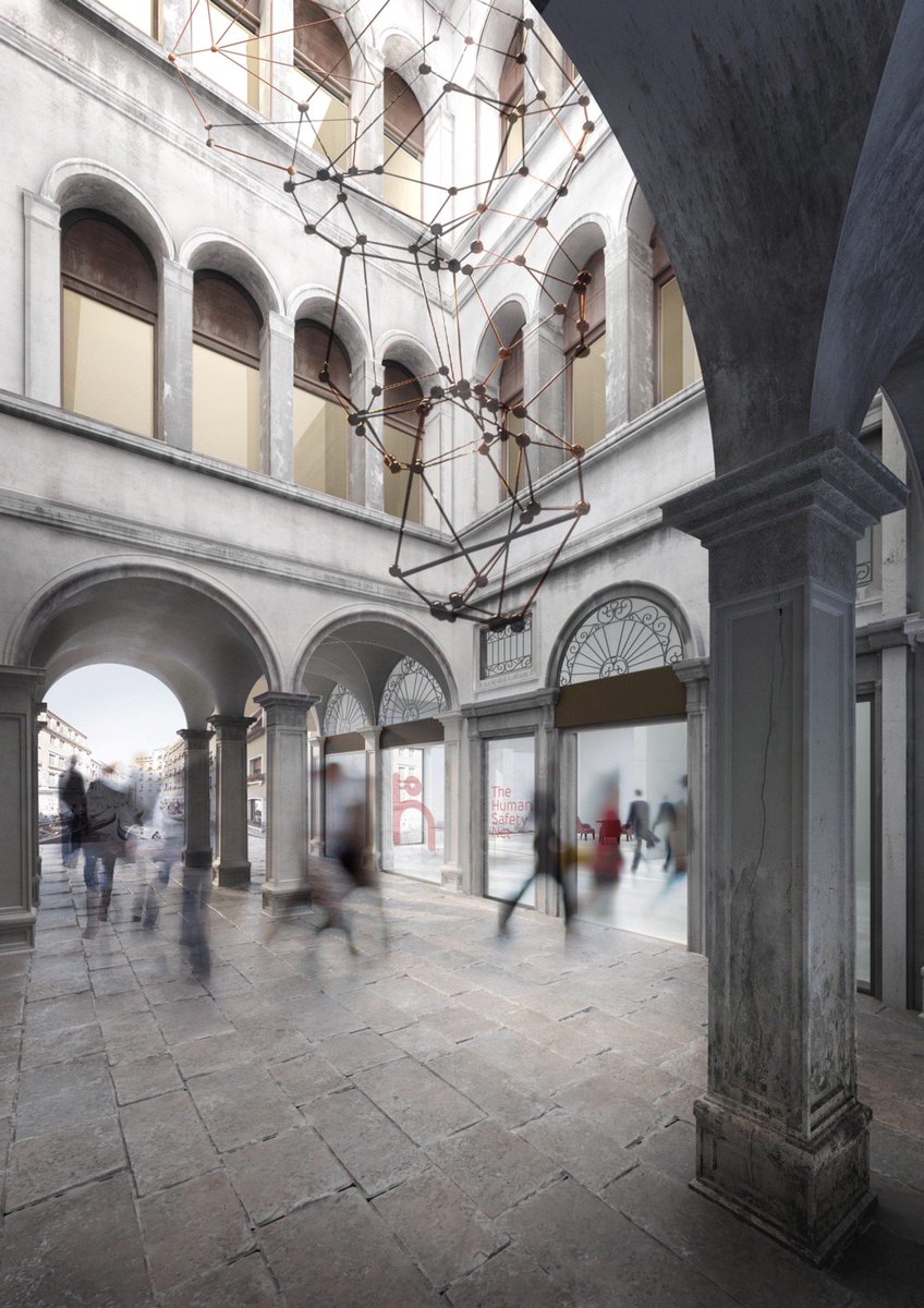 GENERALI's tweet photo. A look at the future with #StarArchitect #DavidChipperfield. This is how #ProcuratieVecchie will look like after the restoration project https://t.co/RVzcE1aCBG