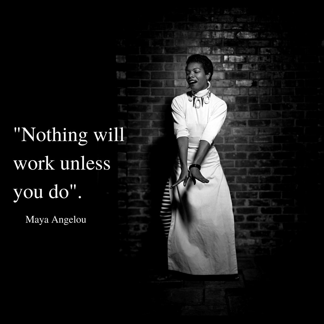 So go out there and make your dreams a reality. #MayaAngelou #Quotes #WednesdayWisdom #Unsigned #Hiphop #RnB #Soul #ForYourSOUL