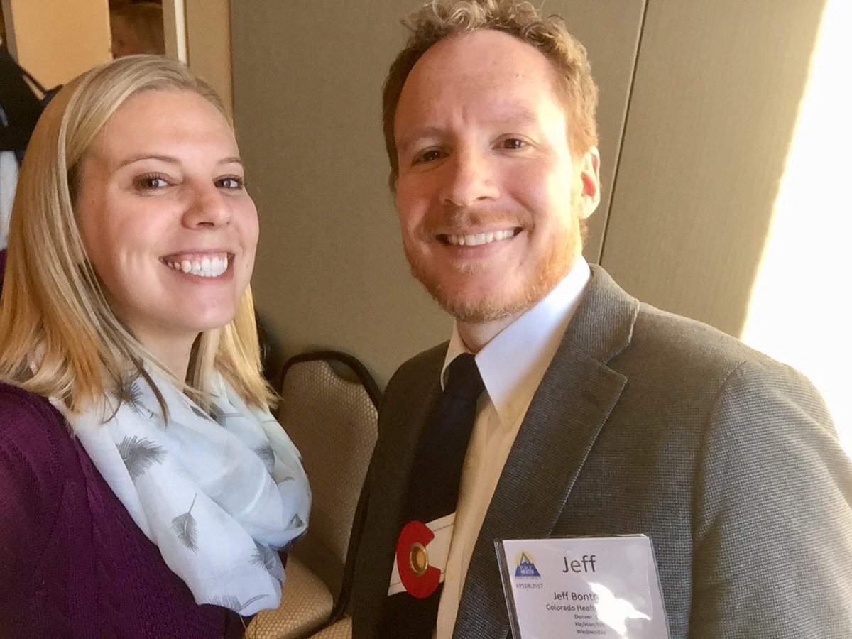 Allie_CALPHO's tweet photo. Look who I found: man about town @CHI_Bontrager & his signature Colorado tie! Catch his #2017CHAS session @ 10:45. #PHiR2017 https://t.co/dxXHwXnQtn