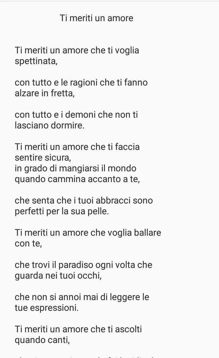Vale93 On Twitter Amoriletterari Ti Meriti Un Amore