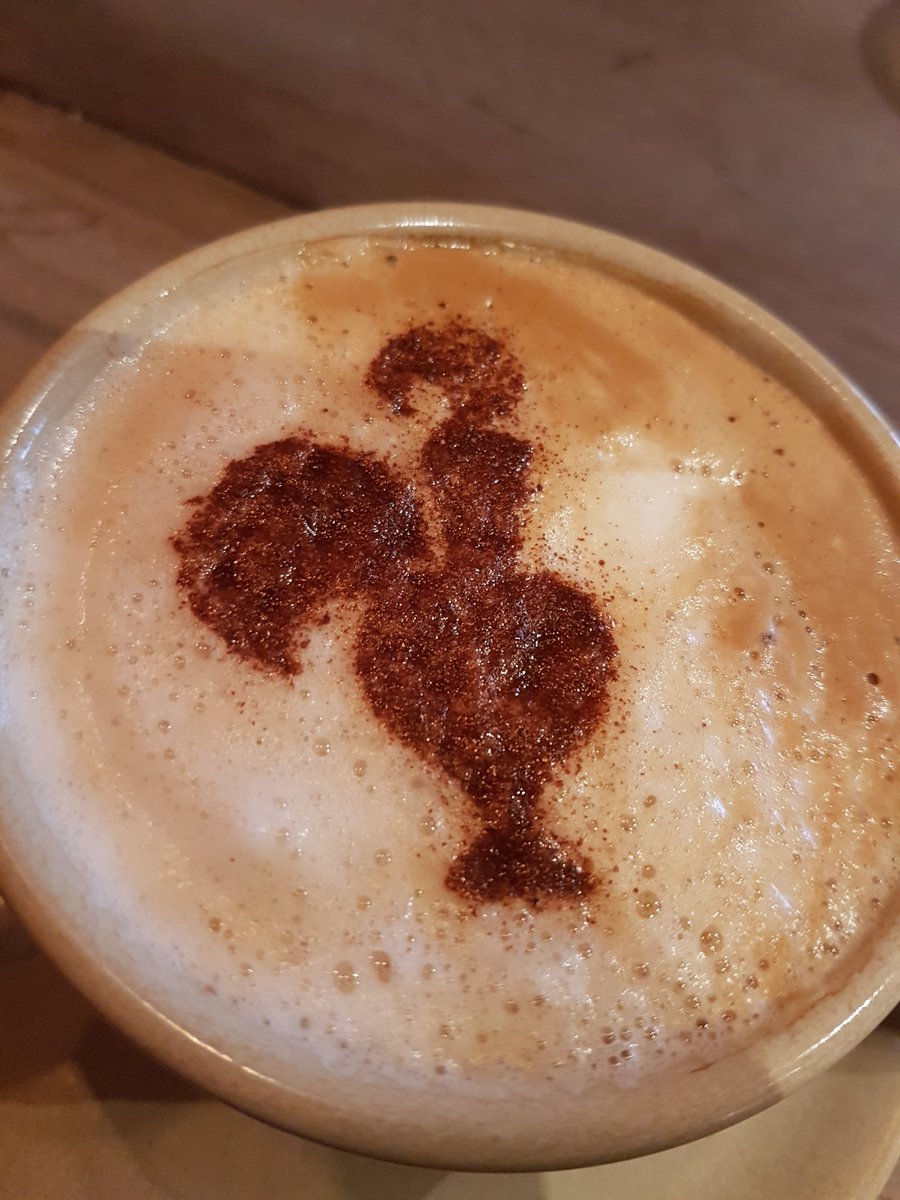 Liverbird_jj's tweet photo. There's a cock in my coffee 😂 #nandos #scousebirdproblems https://t.co/PylqTm7eDK
