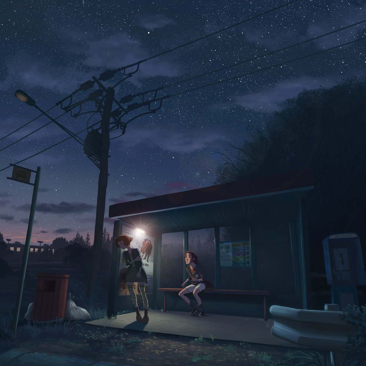 Omario2D's tweet image. (123) Thibault and Esther.
Relationships are never simple.