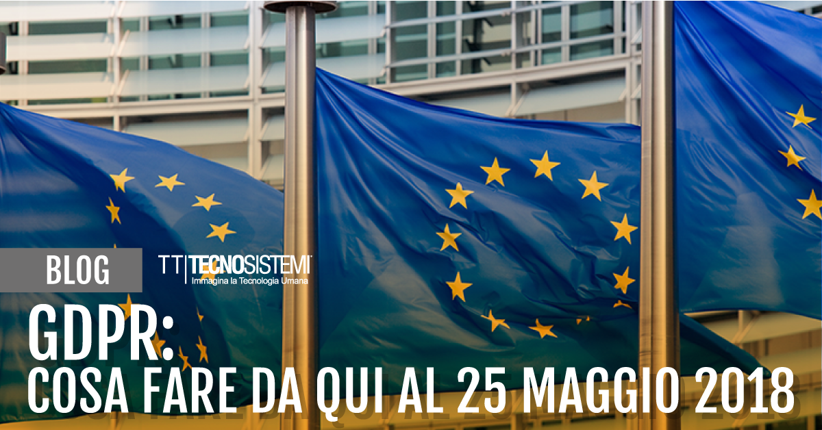 TT_Tecnosistemi's tweet photo. Il 25 maggio 2018 entrerà in vigore il #GDPR. Ecco cosa fare per mettersi in regola ed evitare le sanzioni #UE. https://t.co/z4M9GJsKI0 https://t.co/KpiyavXZfy