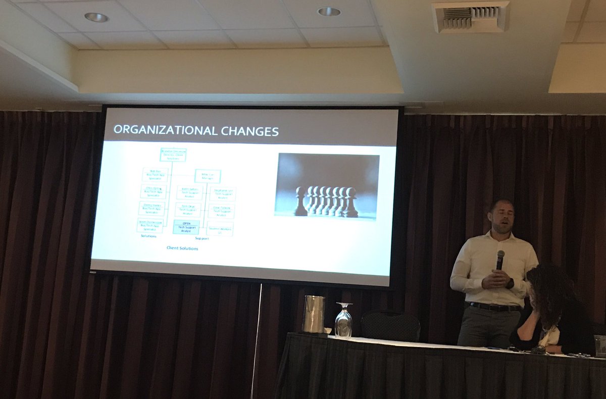 rmthatcher's tweet photo. #SIGUCCS17 @bethrugg and Brandon about endpoint security!! https://t.co/8zX6Y0WlMo