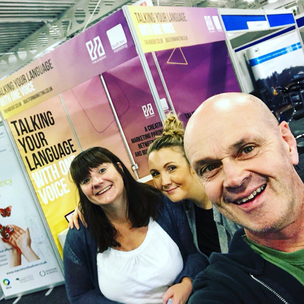 hideoutuk's tweet photo. All set up and ready for @ConstructExpo tomorrow! Visit us on stand 112 with our friends @builtfortweets! #talkingyourlanguage https://t.co/yQPewZNw3A