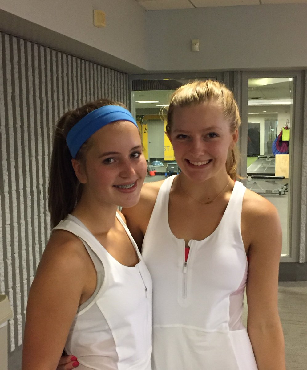 #1 Udovich/Hoffmann going to State!!!! 6-0 6-0 win over New London.