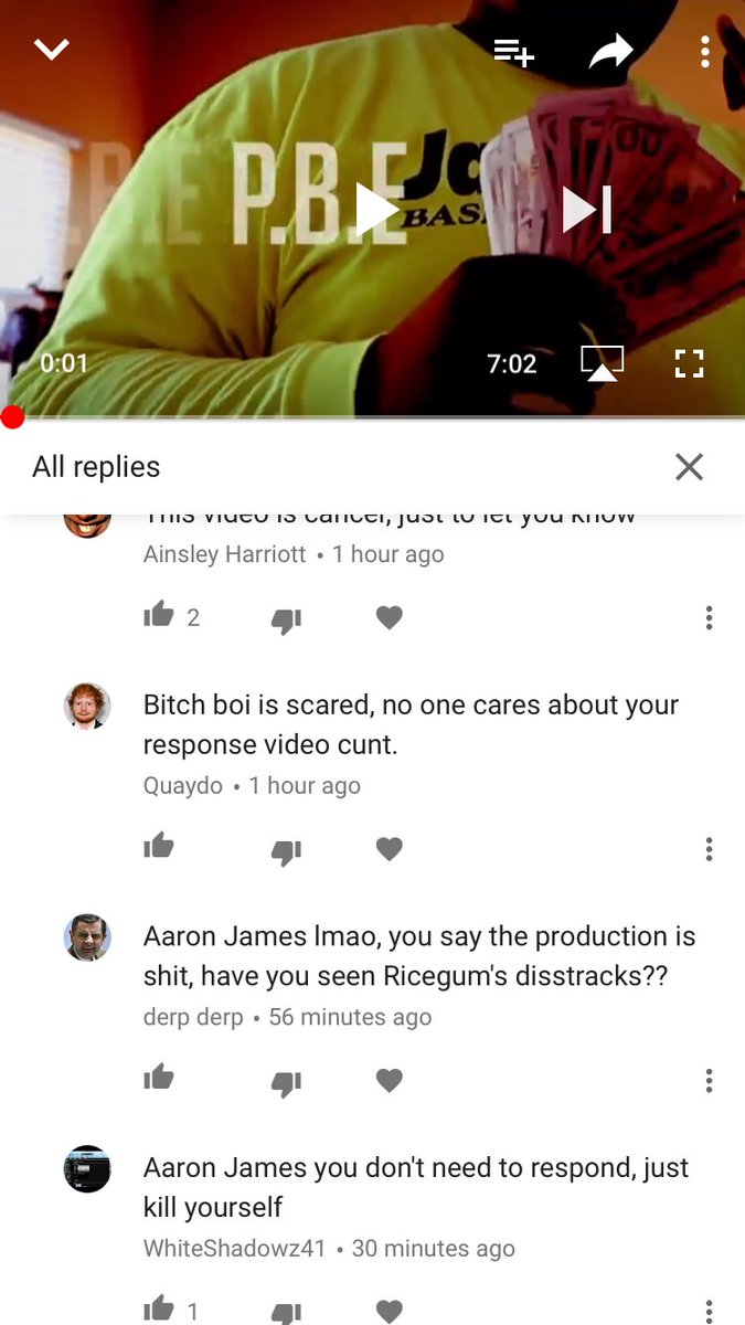 BYOBTv_'s tweet photo. This the hate we have been receiving because we support @RiceGum lol #ricegumisover #RiceSquad https://t.co/mdlKl1wbEm