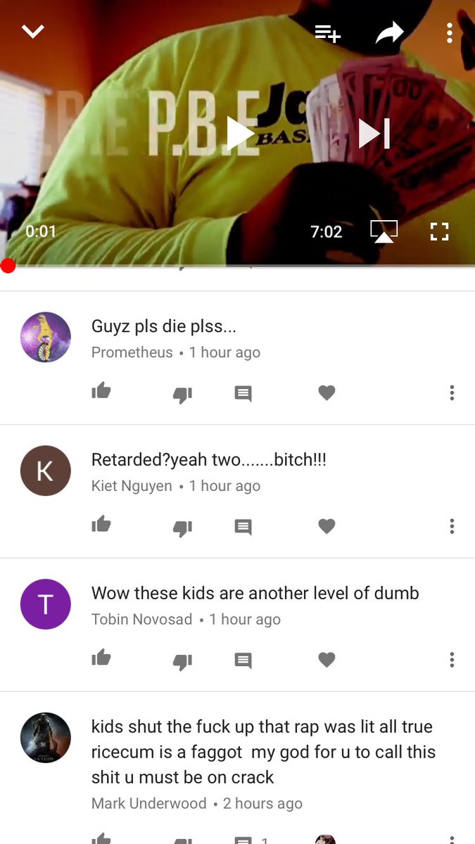 BYOBTv_'s tweet photo. This the hate we have been receiving because we support @RiceGum lol #ricegumisover #RiceSquad https://t.co/mdlKl1wbEm