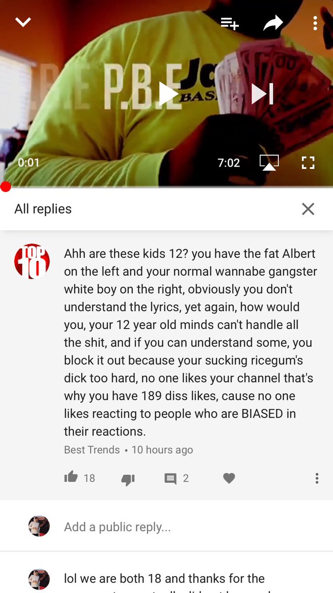 BYOBTv_'s tweet photo. This the hate we have been receiving because we support @RiceGum lol #ricegumisover #RiceSquad https://t.co/mdlKl1wbEm